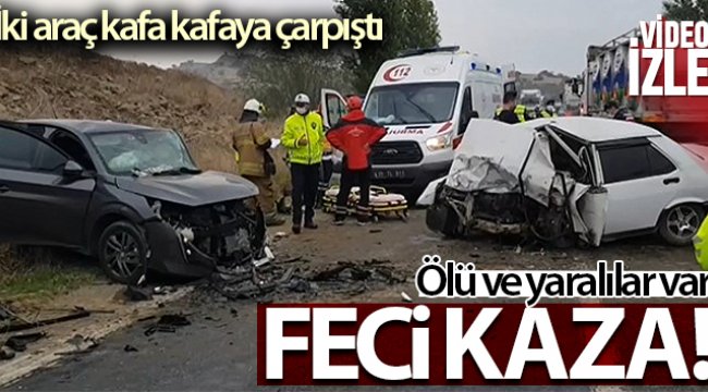 İzmir-Ödemiş yolunda feci kaza: 2 ölü, 4 yaralı