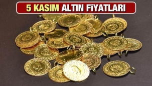 Alt?n fiyatlar? yeniden f?rlad?! 5 Kas?m güncel Gram Alt?n, Çeyrek Alt?n, Bilezik...