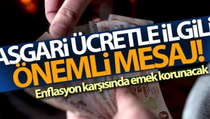 Çal??ma ve Sosyal Güvenlik Bakan? Bilgin'den asgari ücret aç?klamas?!