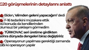 Cumhurba?kan? Erdo?an: 'Biden ile samimi ve yap?c? havada bir toplant? yapt?k'