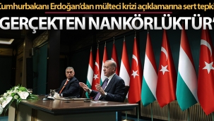 Cumhurba?kan? Erdo?an: "Mlteci krizinin Trkiye taraf?ndan kaynakland???n? sylemek gerekten nankrlktr"