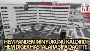 Hem pandeminin yükünü kald?rd?, hem di?er hastalara ?ifa da??tt?