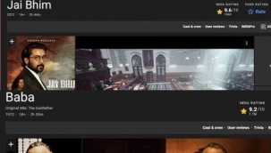 Hint filmi Jai Bhim, IMDB en ok be?enilenlerde 'Baba' filmini geride b?rakt?