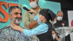 Kanser hastalar?na destek iin salar?n? kaz?tt?lar