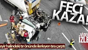 Kuzey Marmara Otoyolu’nda kaza yapan t?r?n kupas? yola dü?tü: 1 yaral?