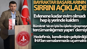 Seluk Bayraktar, ba?ar?lar?n?n s?rr?n? a?klad?