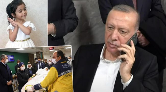 Cumhurbaşkanı Erdoğan, Asiye Ateş'in babası ile görüştü
