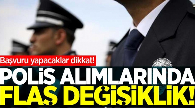 Polis Meslek E?itim Merkezleri Giri? Y�netmeli?inde De?i?iklik