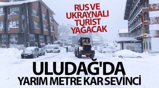 Uluda?'da kar sevinci