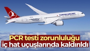 ? hat uu?lar?nda yeni karar, PCR testi zorunlulu?u kalkt?