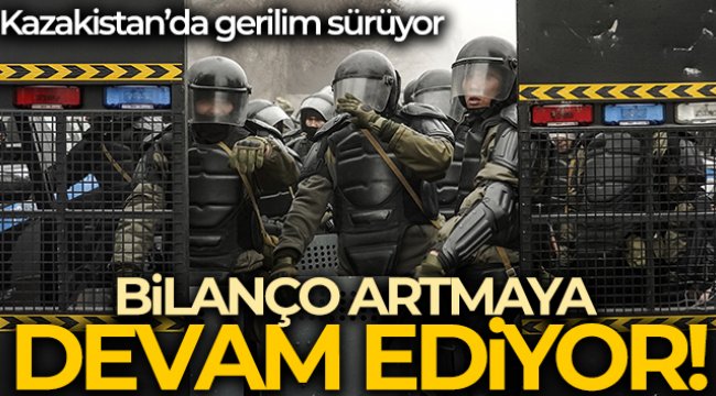 Kazakistan�daki protestolarda can kayb? 18�e, yaral? say?s? 748�e y�kseldi