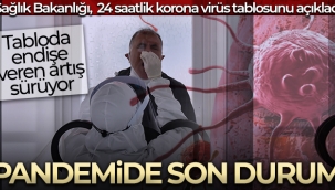Son 24 saatte korona virüsten 156 kişi hayatını kaybetti