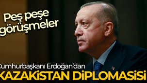 Trk devletleri liderleriyle Kazakistan diplomasisi