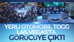 Yerli otomobil TOGG Las Vegas'ta grcye ?kt?