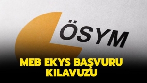 EKYS ba?vuru k?lavuzu yay?mland?