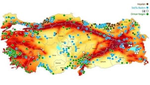 Trkiyenin afet risk haritas?!