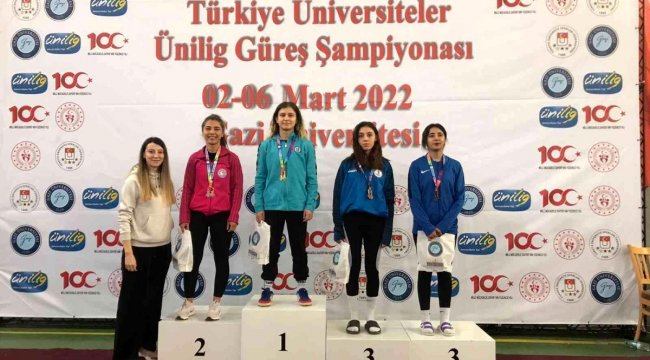 Bartın Üniversitesi öğrencisi Berfin Gülce Altuncu, Türkiye Şampiyonu oldu