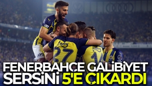 Fenerbahe galibiyet sersini 5'e ?kard?