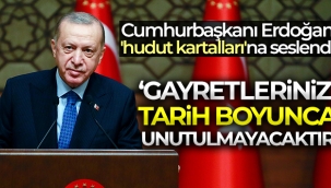 Cumhurba?kan? Erdo?an 'hudut kartallar?'na seslendi
