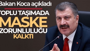 Toplu ta??mada maske zorunlulu?u kalkt?