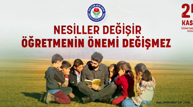 Nesiller de?i?ir, ö?retmenin önemi de?i?mez