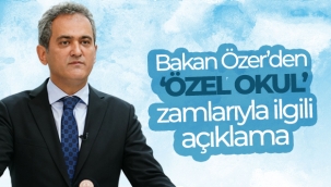 Milli E?itim Bakan? Mahmut zer'den zel okul zamlar? ile ilgili a?klama!
