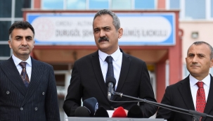 BAKAN ZER'DEN 6 ?UBAT DEPREM? SONRASI YAPILAN ALI?MALAR ??N ?RETMENLERE TE?EKKR