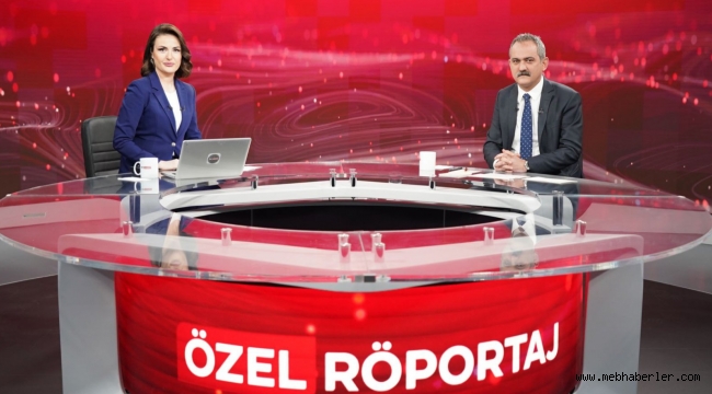 BAKAN ÖZER, TRT HABER CANLI YAYININA KONUK OLDU