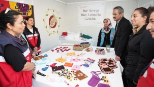 DEPREM BLGES?NDE AILAN HALK E??T?M KURSLARINDAN 340 B?N VATANDA? YARARLANDI