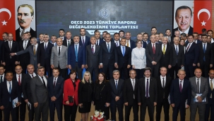 OECD 2023 TRK?YE RAPORU DE?ERLEND?RME TOPLANTISI YAPILDI