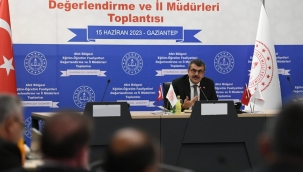 BAKAN TEK?N, ?LK ?L DI?I Z?YARET?N? DEPREM BLGES?NE GEREKLE?T?REREK GAZ?ANTEP AFET KOORD?NASYON MERKEZ?NDE DE?ERLEND?RME TOPLANTISINA KATILDI
