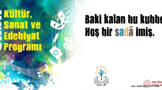 SADÂ KÜLTÜR, SANAT VE EDEBİYAT PROGRAMI PROJE BAŞVURULARI SONUÇLANDI