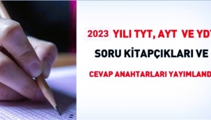 YKS soru ve cevaplar? yay?nland?