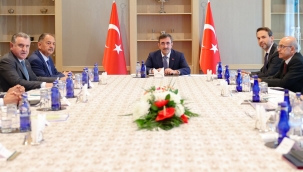 BAKAN TEK?N, DEPREM KOORD?NASYON TOPLANTISINA KATILDI