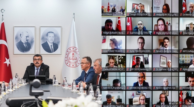 BAKAN TEK?N, E??T?M M?AV?R VE ATA?ELER?YLE GR?T