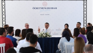 BAKAN TEK?N, ?STANBUL'DA ?RETMENLERLE BULU?TU