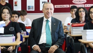 CUMHURBA?KANI ERDO?AN, YEN? E??T?M ?RET?M YILINI KUTLADI