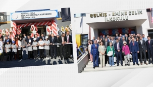 BAKAN TEK?N, TEK?RDA?'DA HAYIRSEVERLER TARAFINDAN YAPTIRILAN OKULLARIN AÇILI?INA KATILDI