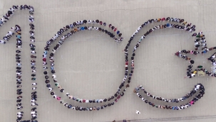 ?ANLIURFA'DA L?SE Ö?RENC?LER? CUMHUR?YET?N 100. YILINA ÖZEL KOREOGRAF? YAPTI