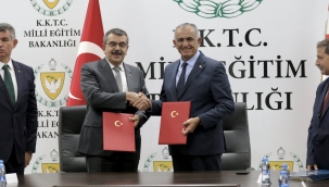 TÜRK?YE ?LE KKTC ARASINDA E??T?M ALANINDA ?? B?RL??? PROTOKOLÜ ?MZALANDI