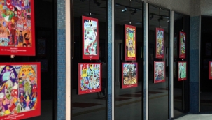 "100. YILINDA CUMHUR?YET" KONULU YARI?MALARDA DEREYECE G?REN ?RENC?LER?N ESERLER? ANKARA'DA SERG?LEND?