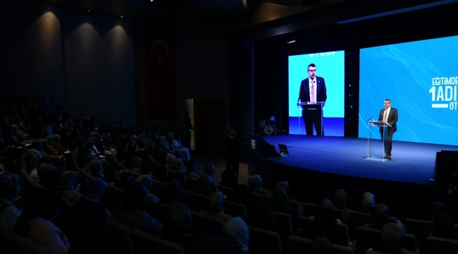 BAKAN TEKİN, EĞİTİMDE BİR ADIM ÖTESİ ZİRVESİNE KATILDI
