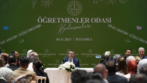 BAKAN TEK?N, ?STANBUL'DAK? RAM? KTPHANES?'NDE ?RETMENLERLE BULU?TU