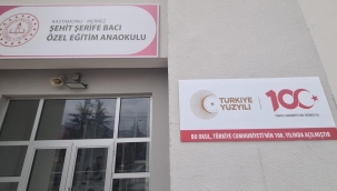 CUMHUR?YET?N 100. YILINDA AILAN OKULLARA "100. YIL TABELASI"