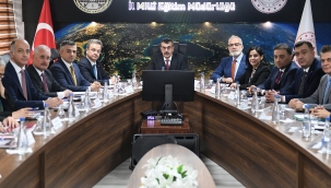 BAKAN TEK?N, MAN?SA ?L E??T?M DE?ERLEND?RME TOPLANTISI'NA KATILDI