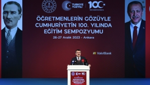 ?RETMENLER?N GZYLE CUMHUR?YET?N 100. YILINDA E??T?M SEMPOZYUMU ANKARA'DA BA?LADI