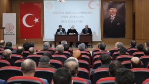 BAKAN YARDIMCISI KTEN, VAN'DA E??T?M DE?ERLEND?RME TOPLANTISINA KATILDI