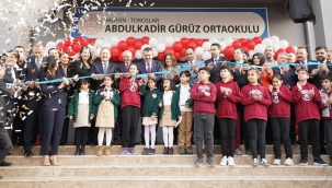 BAKAN YUSUF TEK?N, ABDLKAD?R GRZ ORTAOKULUNUN AILI?INI GEREKLE?T?RD?