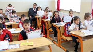 BAKAN YUSUF TEK?N, ?RENC?LER?N KARNE SEV?NC?NE ORTAK OLDU