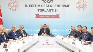 BAKAN YUSUF TEK?N, TOKAT ?L E??T?M DE?ERLEND?RME TOPLANTISI'NA KATILDI